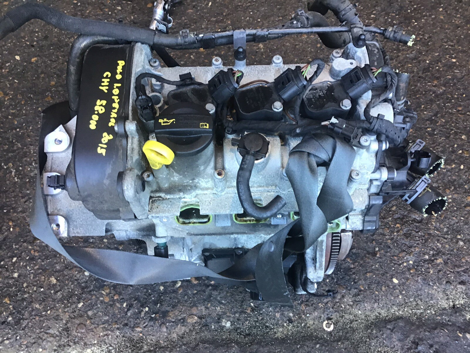 VOLKSWAGEN POLO 6R 1.0L BARE ENGINE CODE CHY 58000 MILES 2013-2017