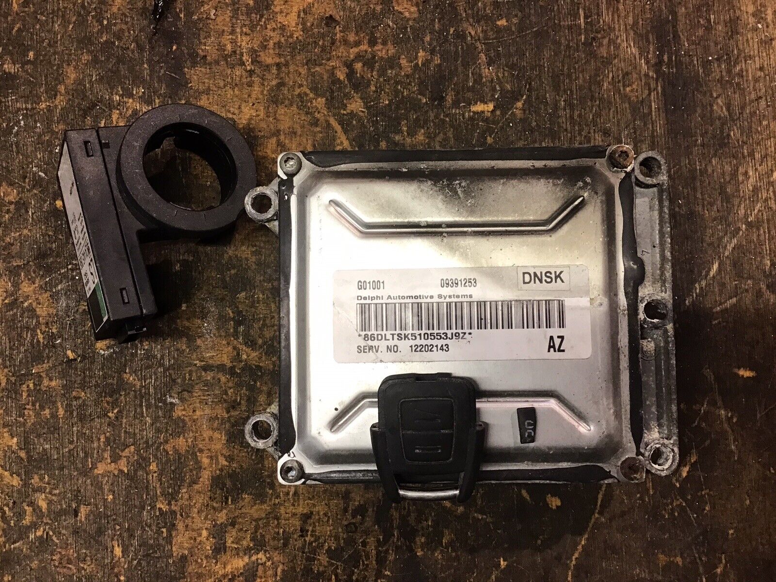 VAUXHALL VECTRA B 2.2 PETROL ENGINE ECU KIT 09391253 DNSK Z22XE 1998-2002