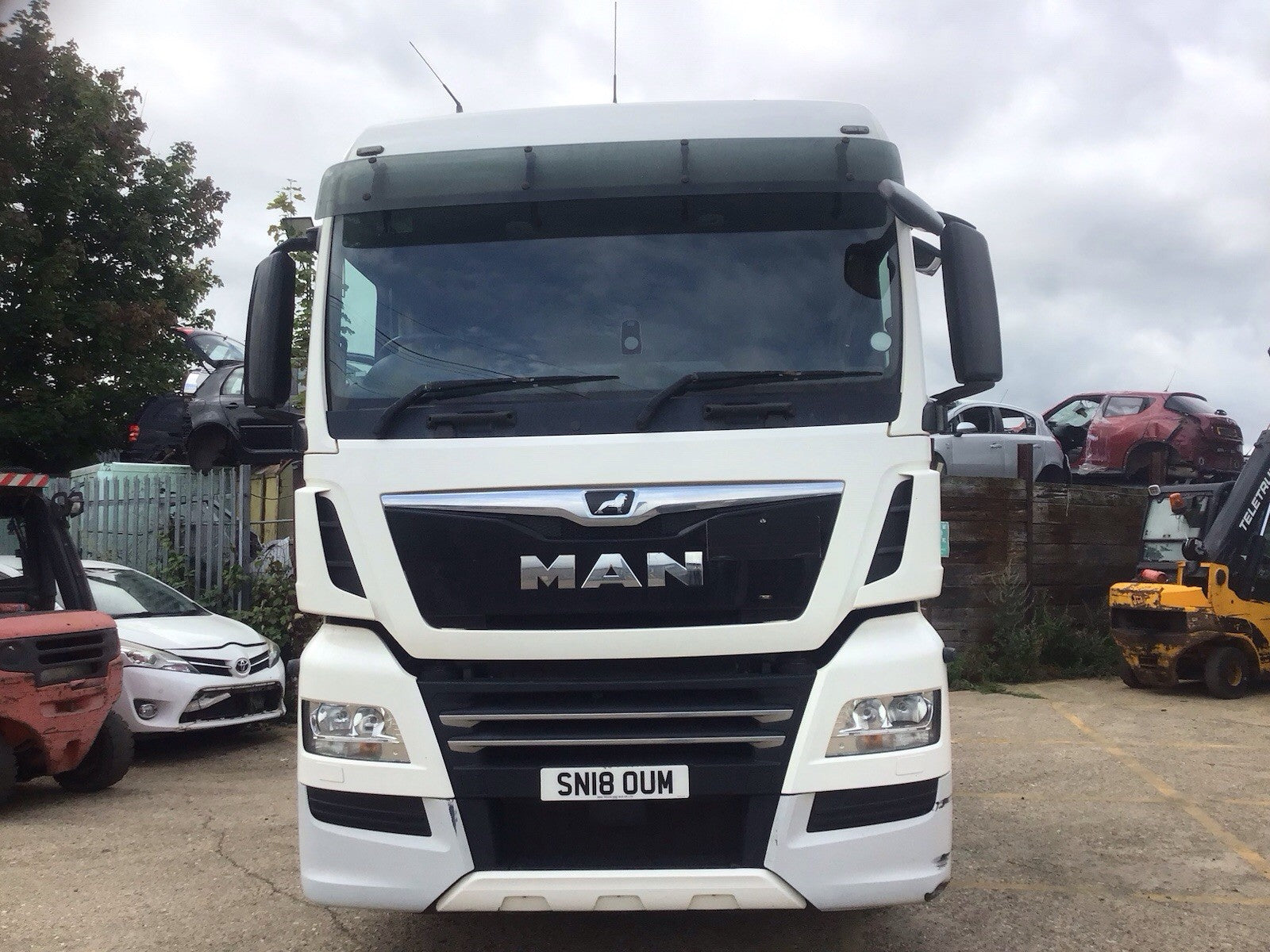 MAN TGX TGS 24.460 FRONT BUMPER COMPLETE 2015-2020