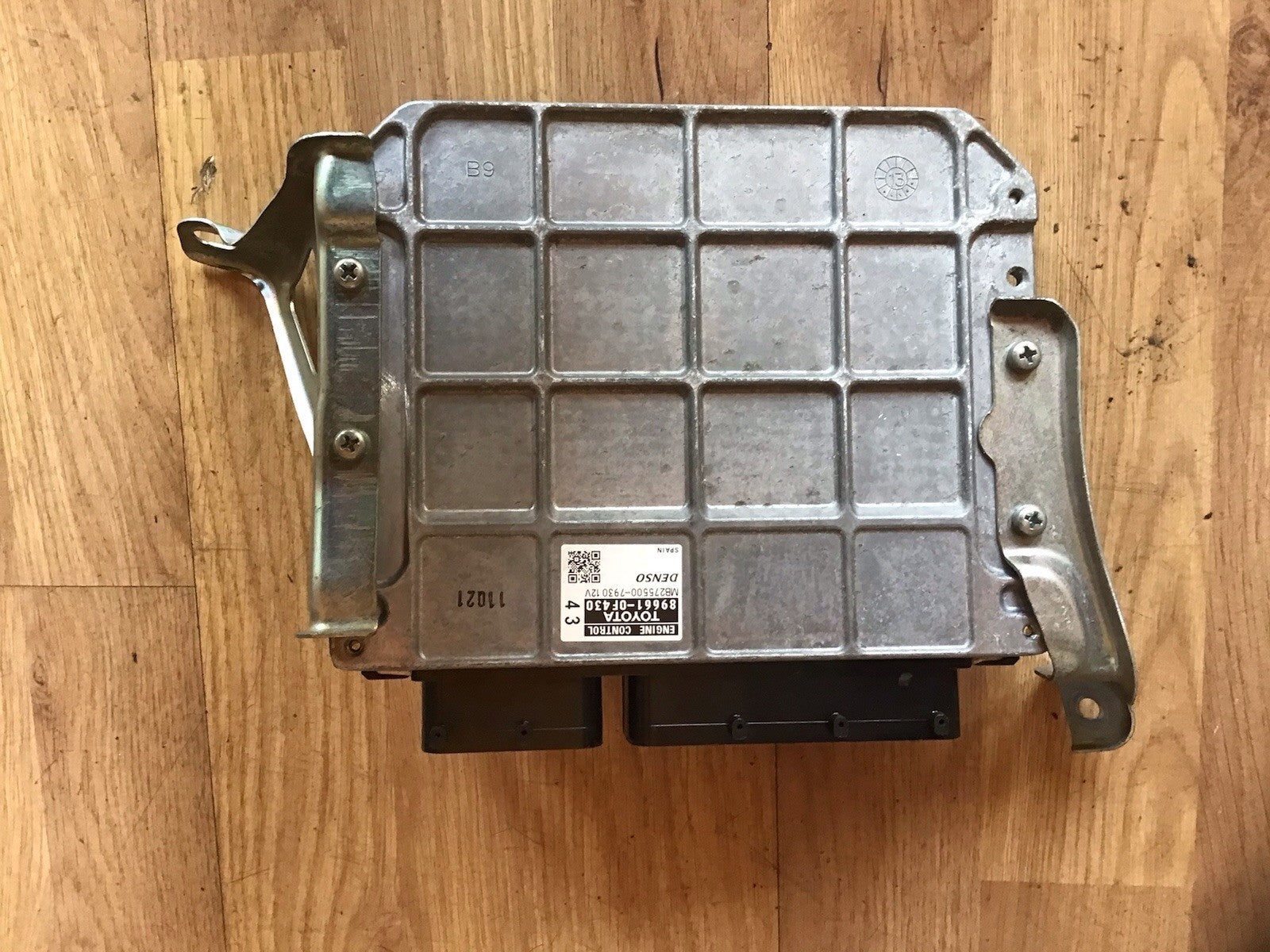 TOYOTA VERSO 1.8 PETROL ENGINE CONTROL UNIT ECU 89661-0F430 2013-2018