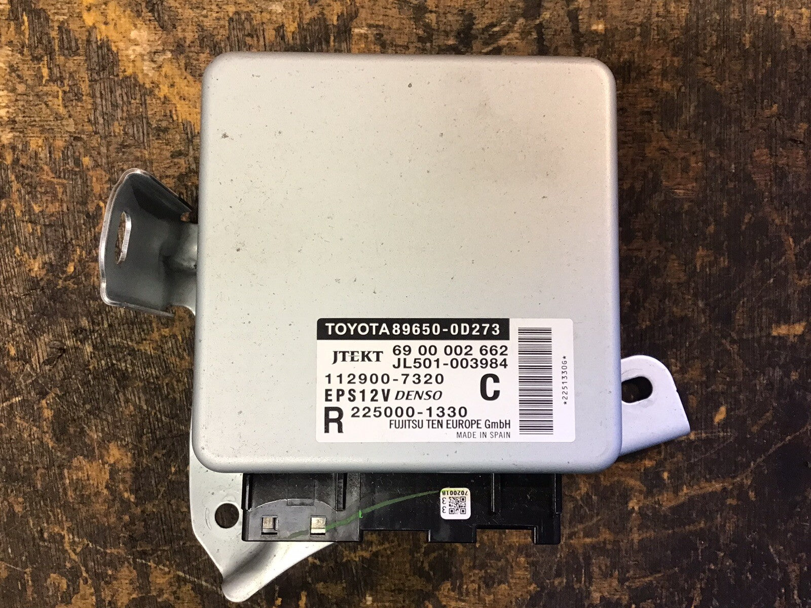 TOYOTA YARIS MK3 POWER STEERING ECU MODULE 89650-0D273 2012-2017