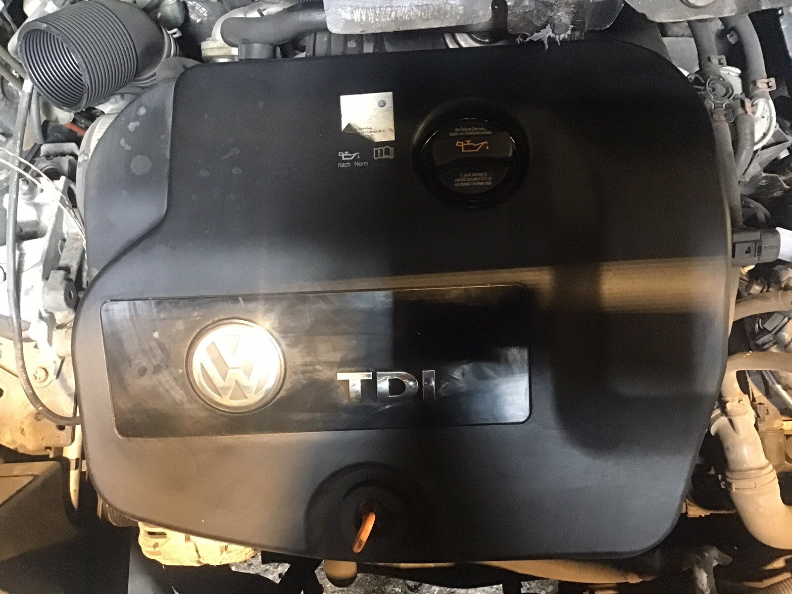 VOLKSWAGEN SHARAN 1.9TDI DIESEL ENGINE BVK 112000 MILES 2005-2010