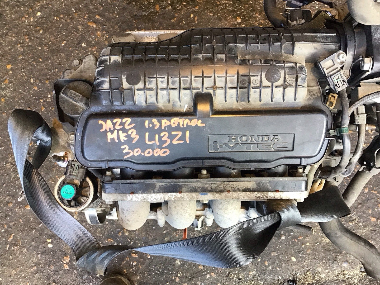 HONDA JAZZ MK3 1.3 PETROL ENGINE CODE L13Z1 AUTOMATIC 30000 MILES 2009-2014