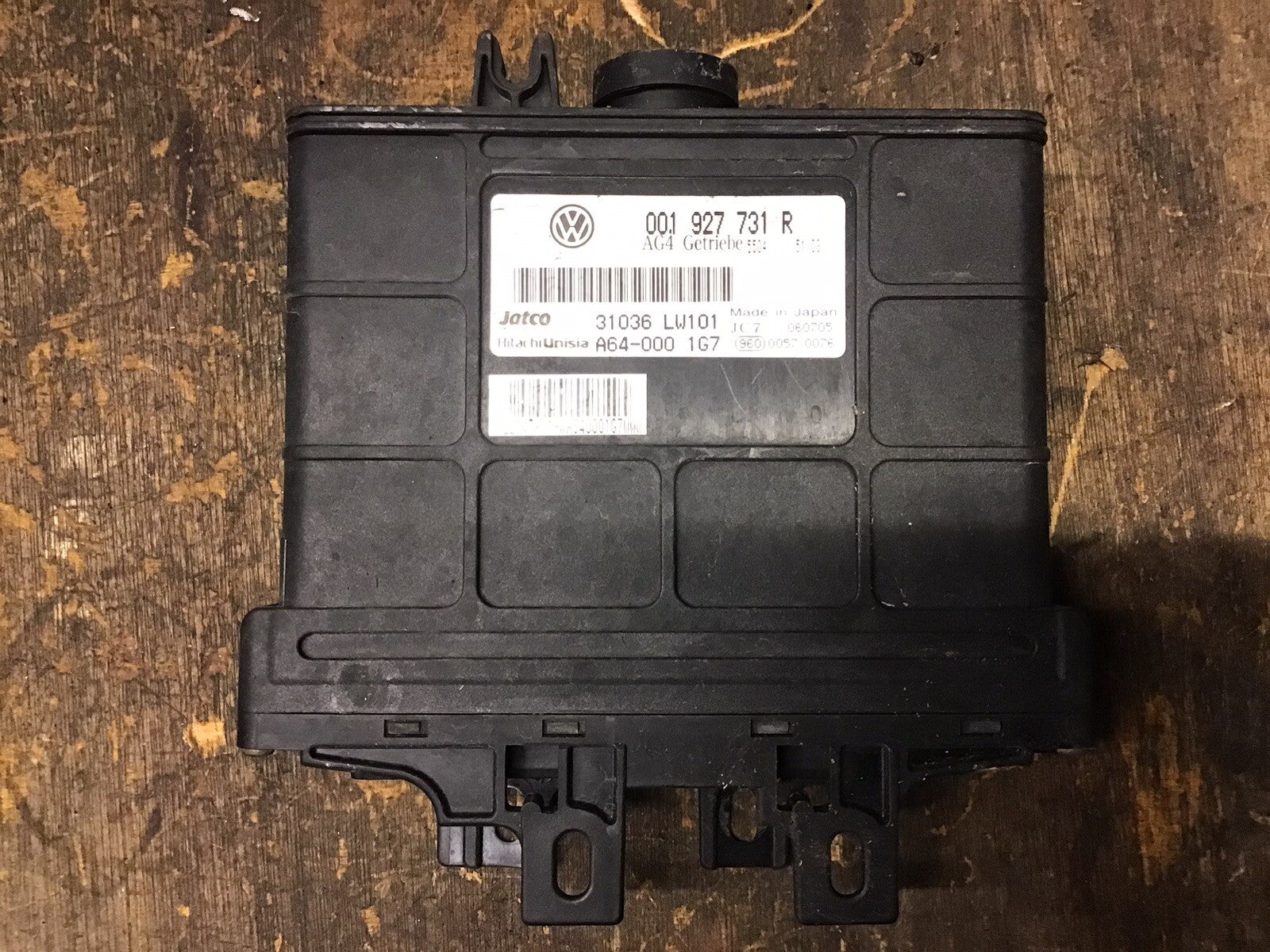 VOLKSWAGEN POLO 9N3 AUTOMATIC GEARBOX CONTROL MODULE ECU 001927731R 2005-2009