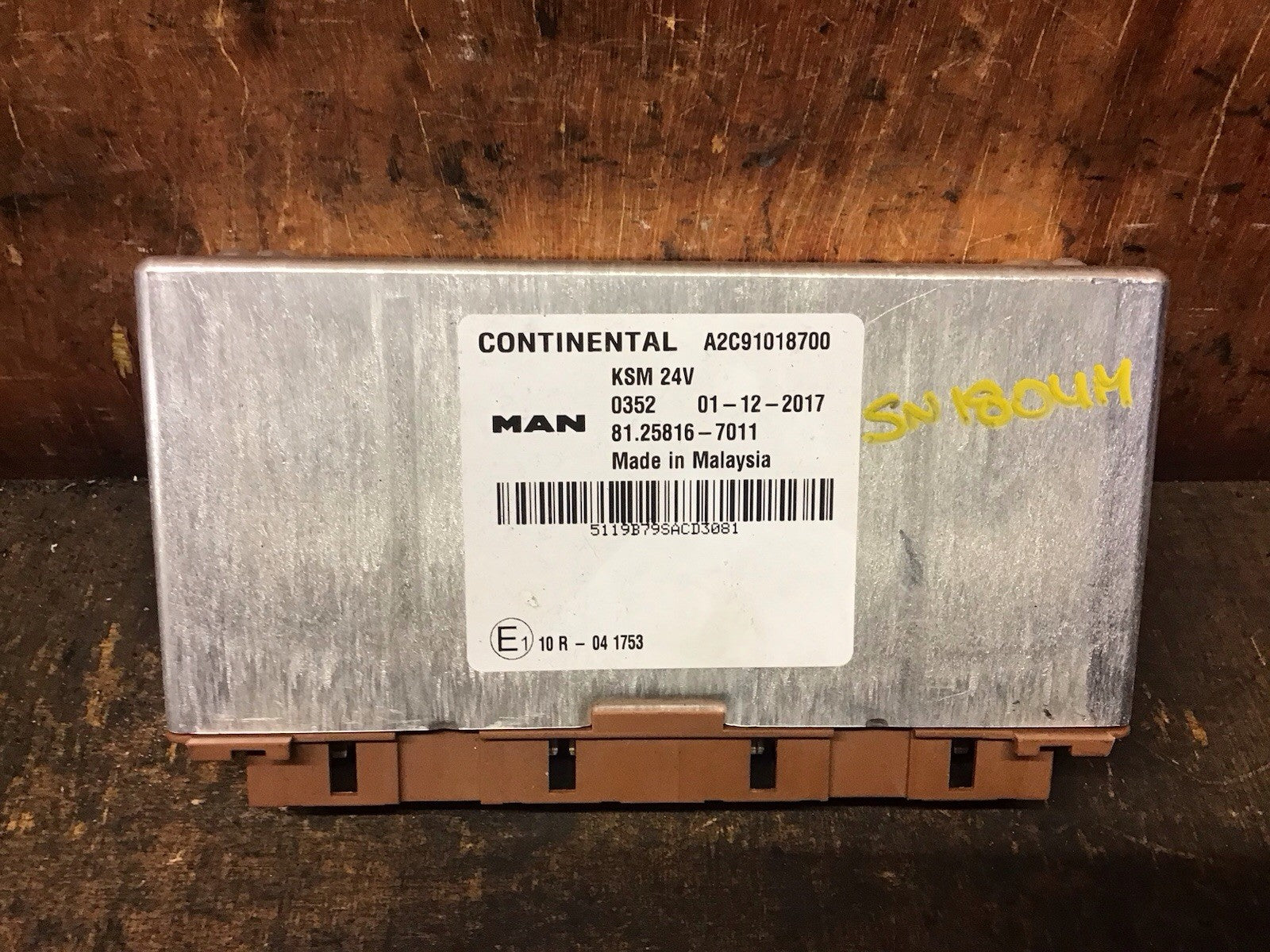 MAN TGX TGS KSM CONTROL UNIT 81.25816-7011 A2C91018700 EURO 6 2015-2020