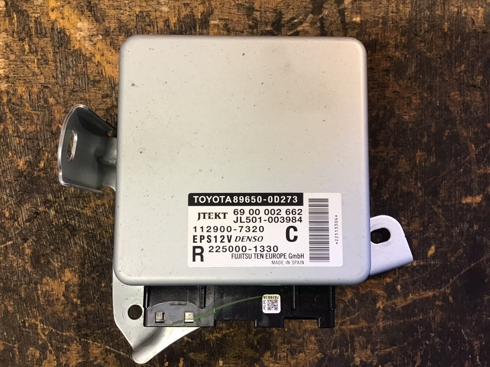 TOYOTA YARIS MK3 POWER STEERING ECU MODULE 89650-0D273 2012-2017