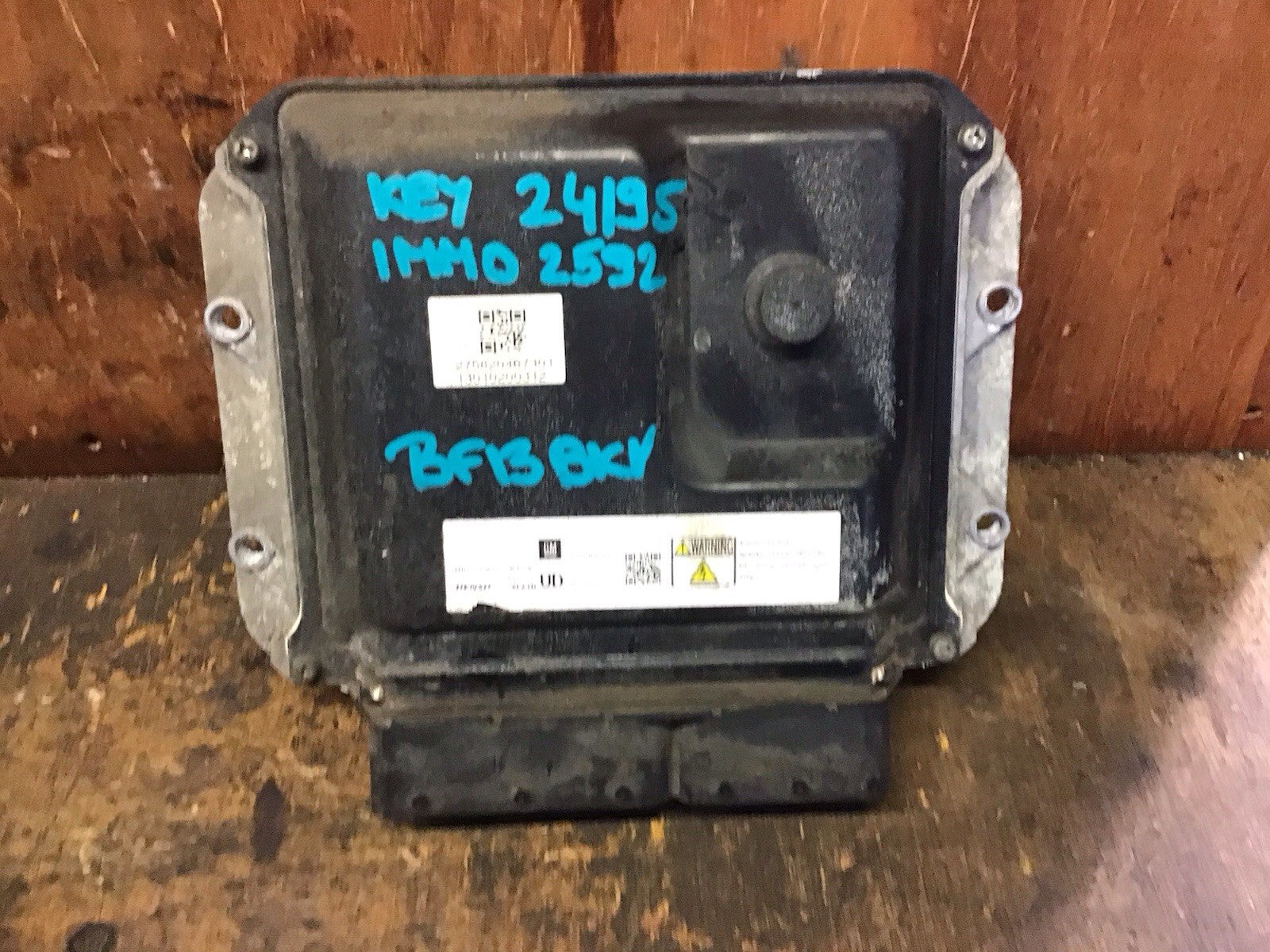 VAUXHALL ZAFIRA B 1.7 CDTI  ENGINE CONTROL MODULE ECU MB275800-8179 2009-2014