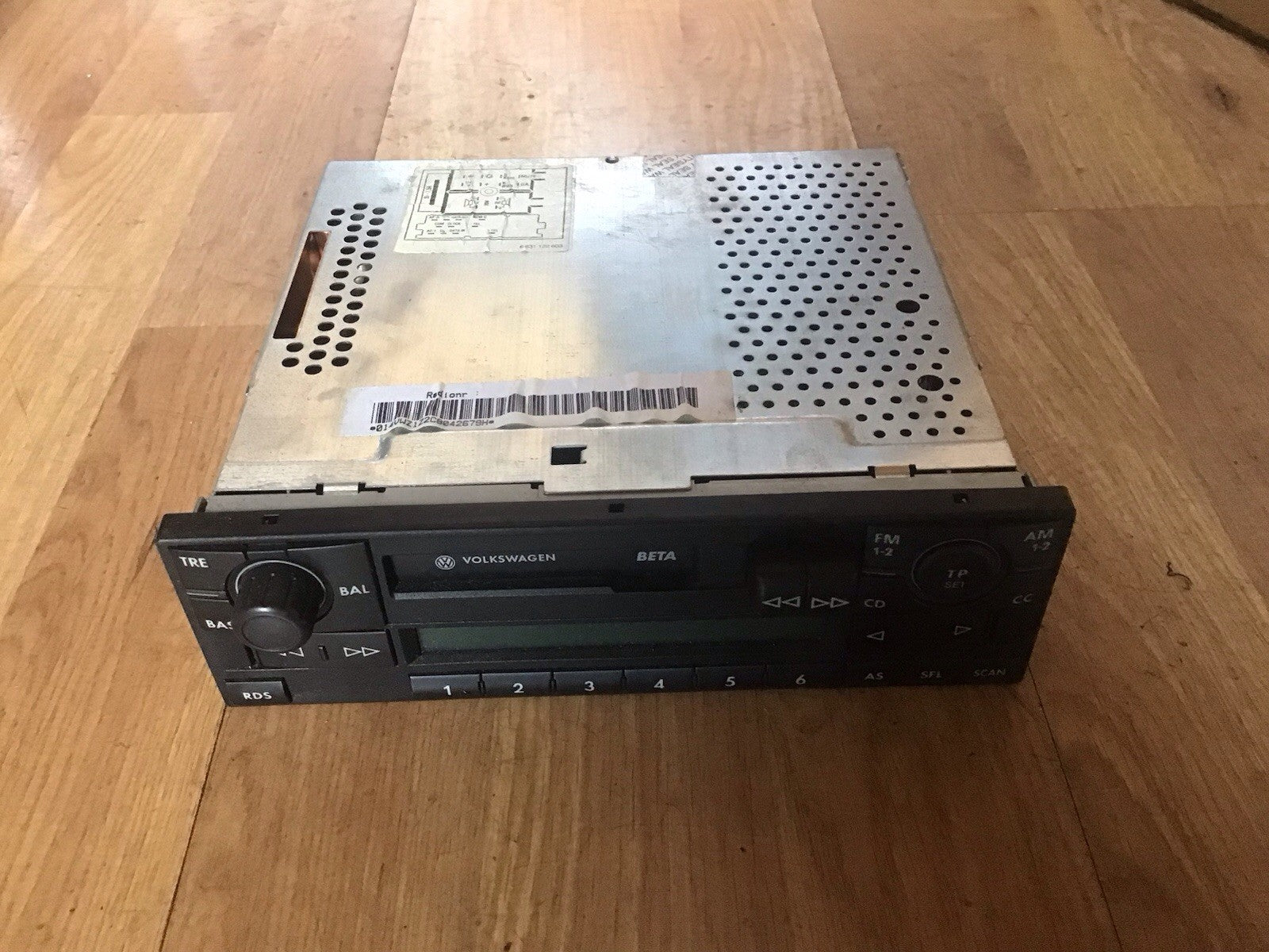 VOLKSWAGEN GOLF MK4 RADIO PLAYER 8631122603 1999-2004