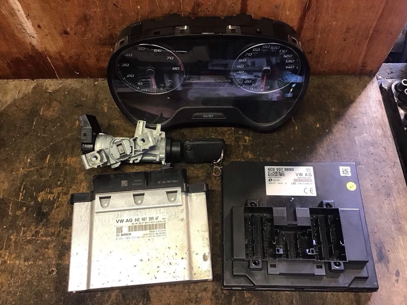 SEAT IBIZA 6J 1.2 TSI ECU KIT 04E907309AF 0261S09531 CJZC 2013-2017