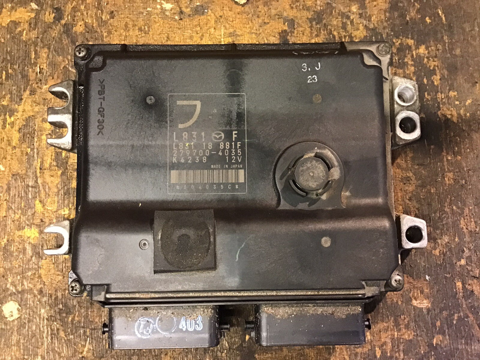 MAZDA MX5 1.8 PETROL ENGINE CONTROL ECU 279700-4035 L8-DE 2006-2010