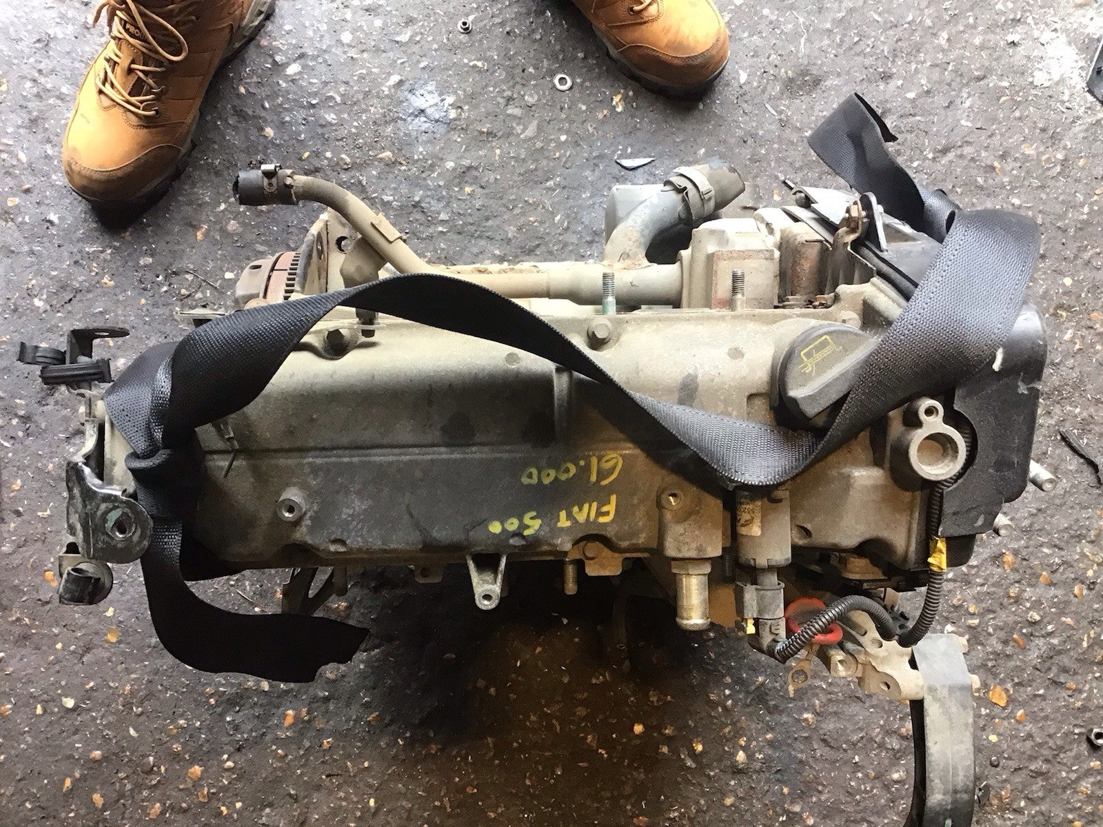 FORD KA FIAT 500 1.2 PETROL ENGINE FP4 61000 MILES 2008-2016