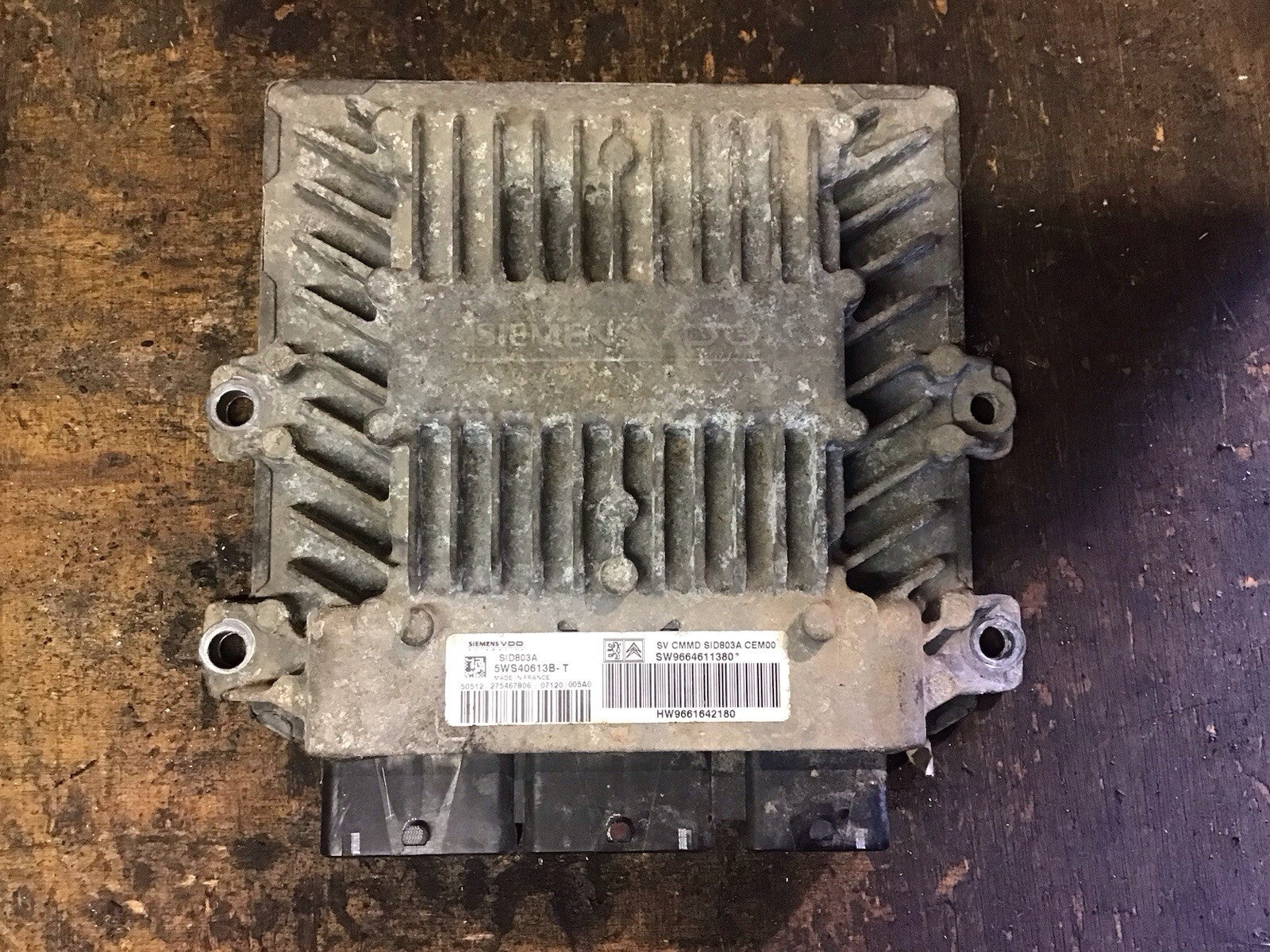 PEUGEOT EXPERT CITROEN 2.0 HDI ENGINE CONTROL UNIT ECU 9664611380