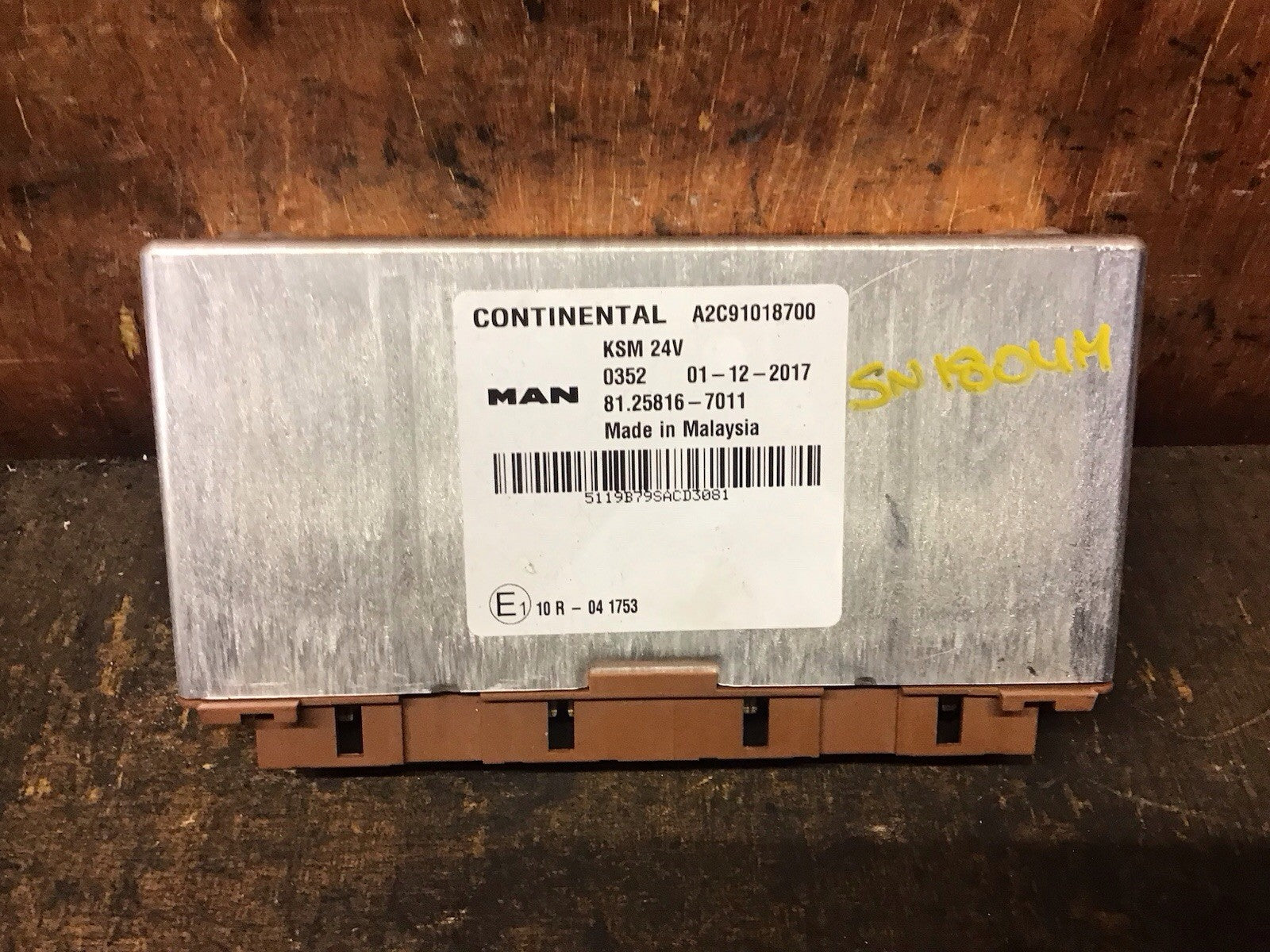 MAN TGX TGS KSM CONTROL UNIT 81.25816-7011 A2C91018700 EURO 6 2015-2020