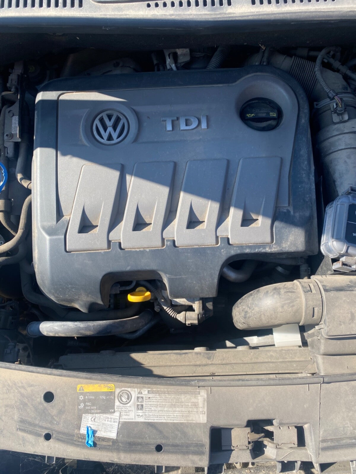 VOLKSWAGEN TOURAN 2.0 DIESEL ENGINE CODE CFHC 6 SPEED MANUAL 86000 MILES