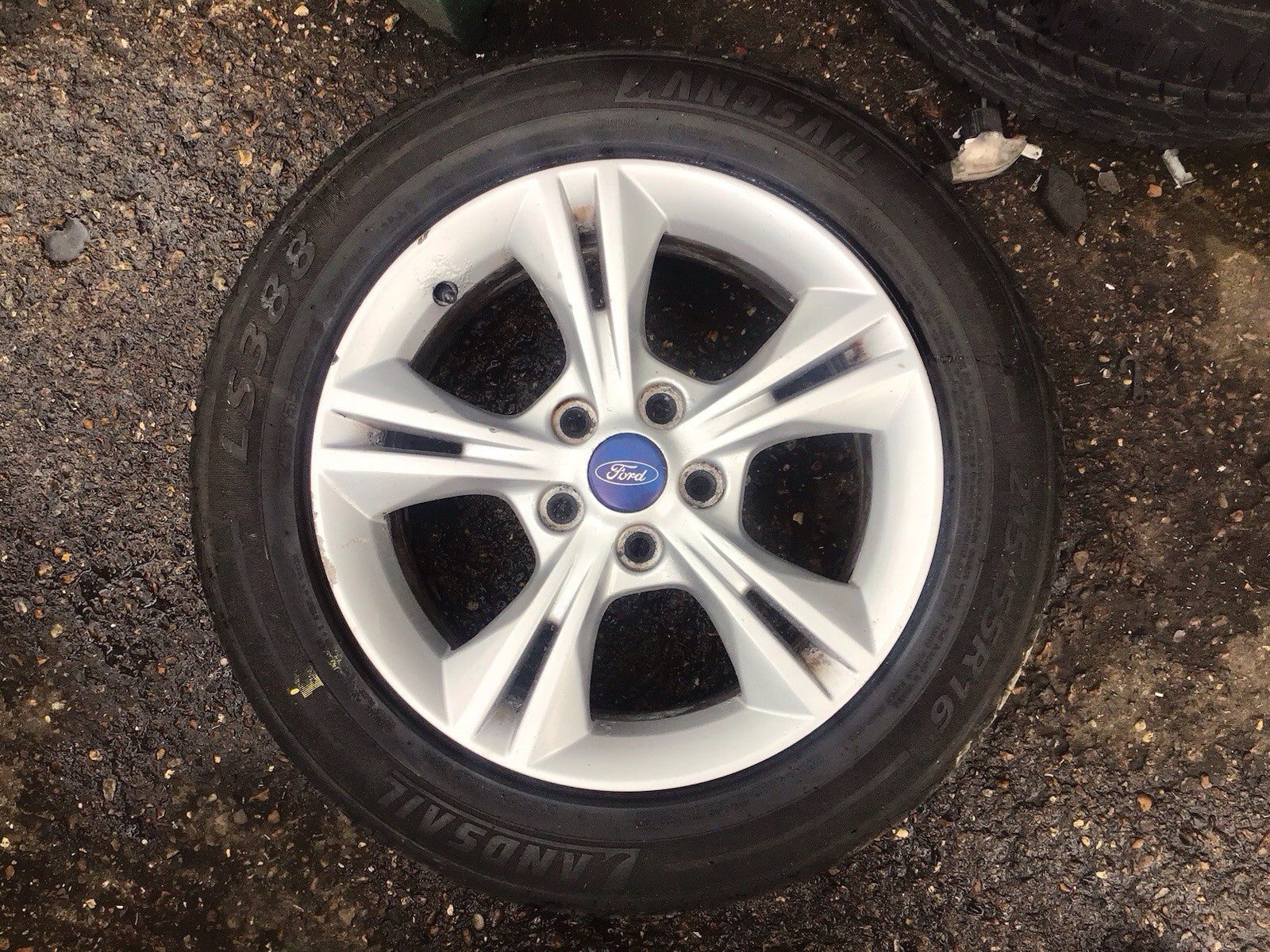 FORD FOCUS MK3 ALLOY WHEEL 16" CM5C-1007-AXA TYRE 215X55X16 2011-2018