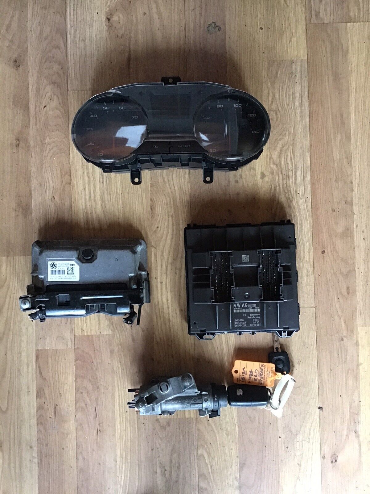 SEAT IBIZA MK4 6J 1.4 PETROL ECU KIT 03C906024BK 2008-2012