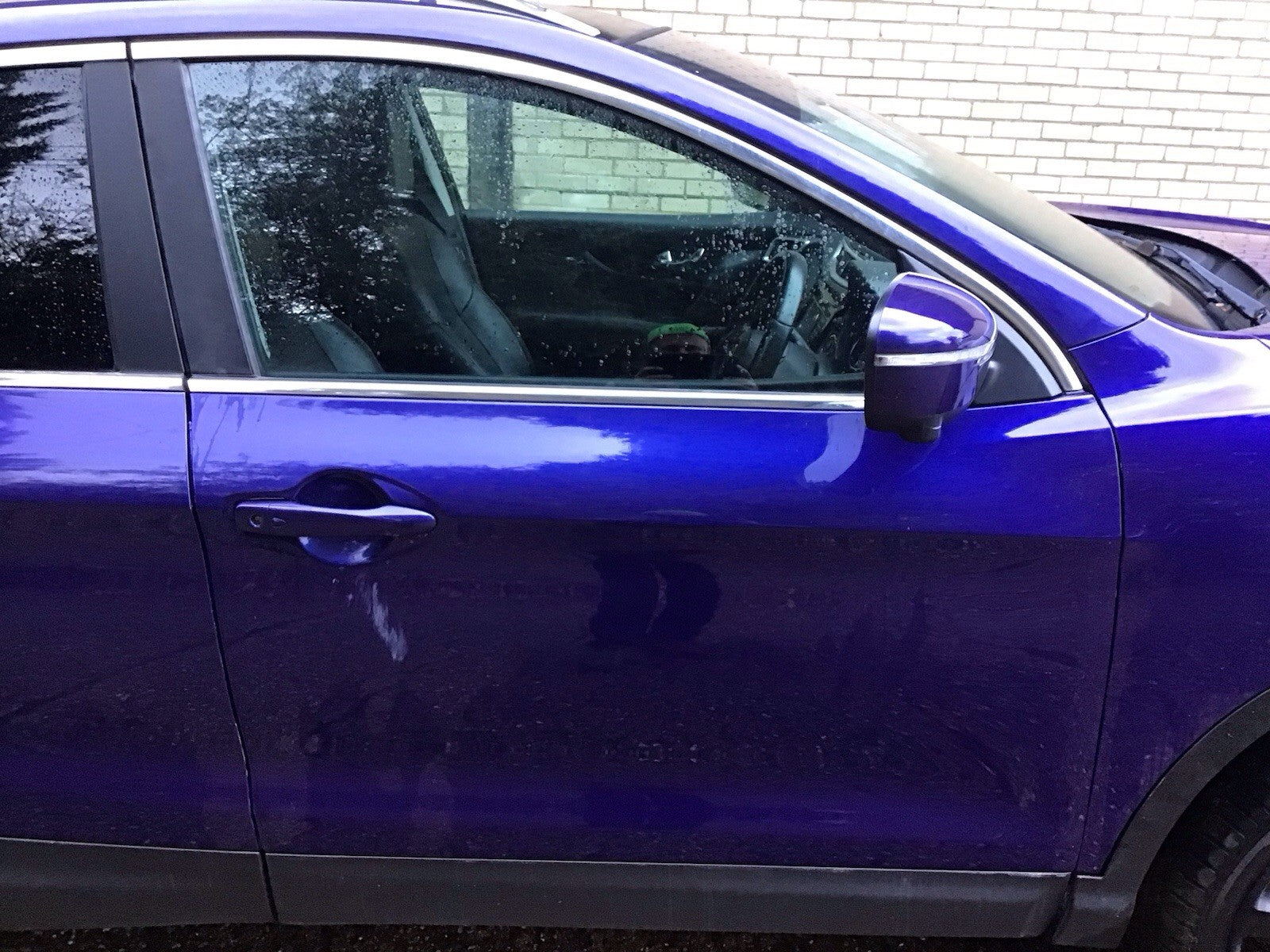 NISSAN QASHQAI J11 DRIVER SIDE FRONT DOOR INK BLUE METALLIC BRN 2014-2020