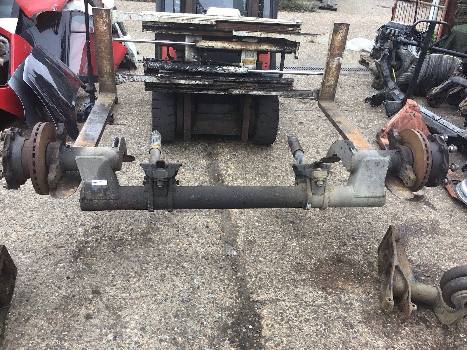 MAN TGX TGS MIDLIFT AXLE HENDRICKSON 19.5" 81.35003.7652 LIGHTWEIGHT 2015-2020