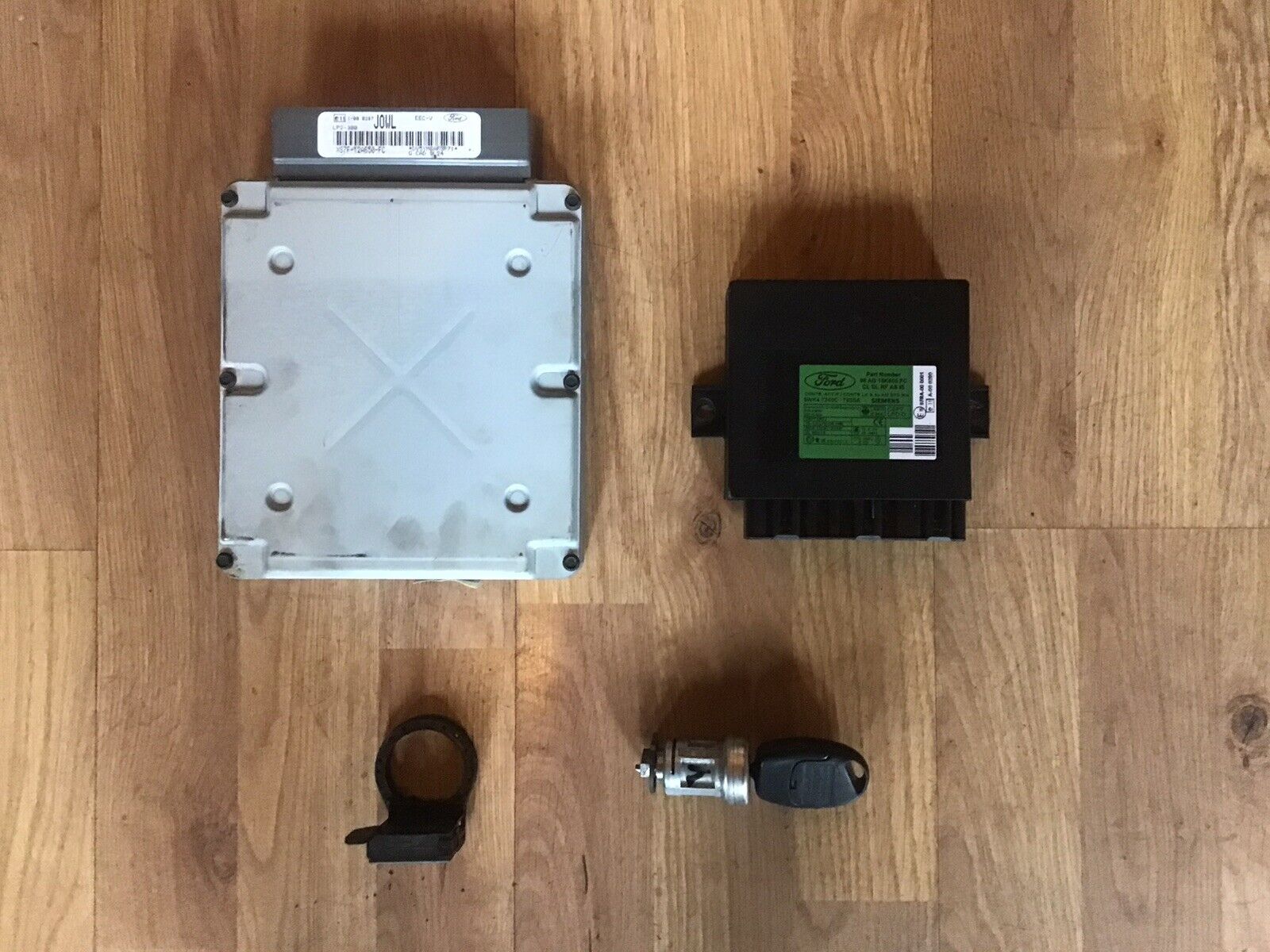 FORD MODEO MK2 2.0 PETROL ECU KIT XS7F-12A650-FC JOWL 1996-2000