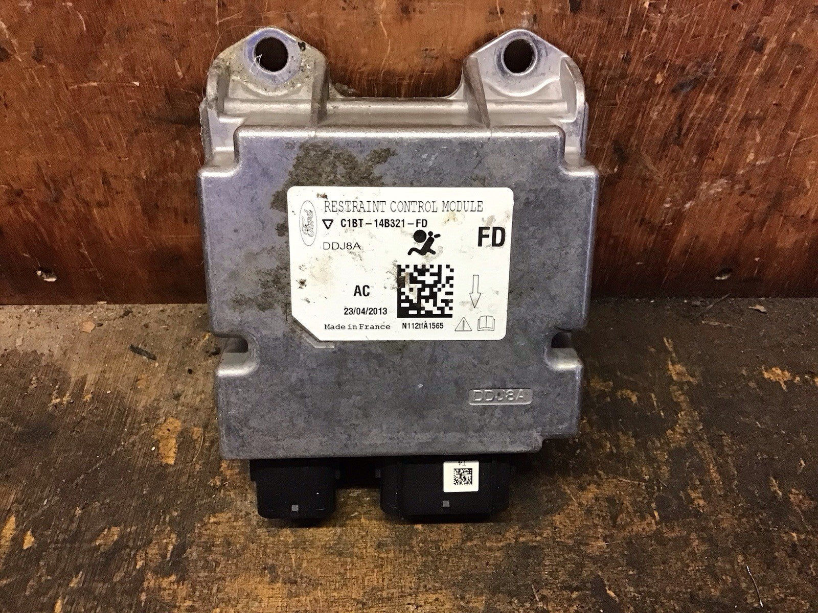 FORD FIESTA MK7.5 AIR BAG MODULE SENSOR ECU C1BT-14B321-FD 2013-2017