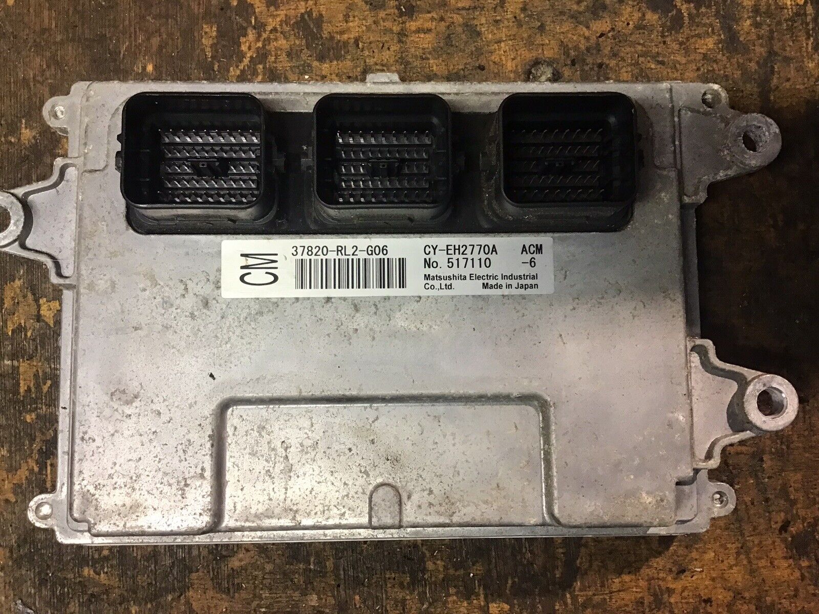 HONDA ACCORD MK8 2.0 PETROL ENGINE CONTROL UNIT ECU 37820-RL2-G06 2009-2015