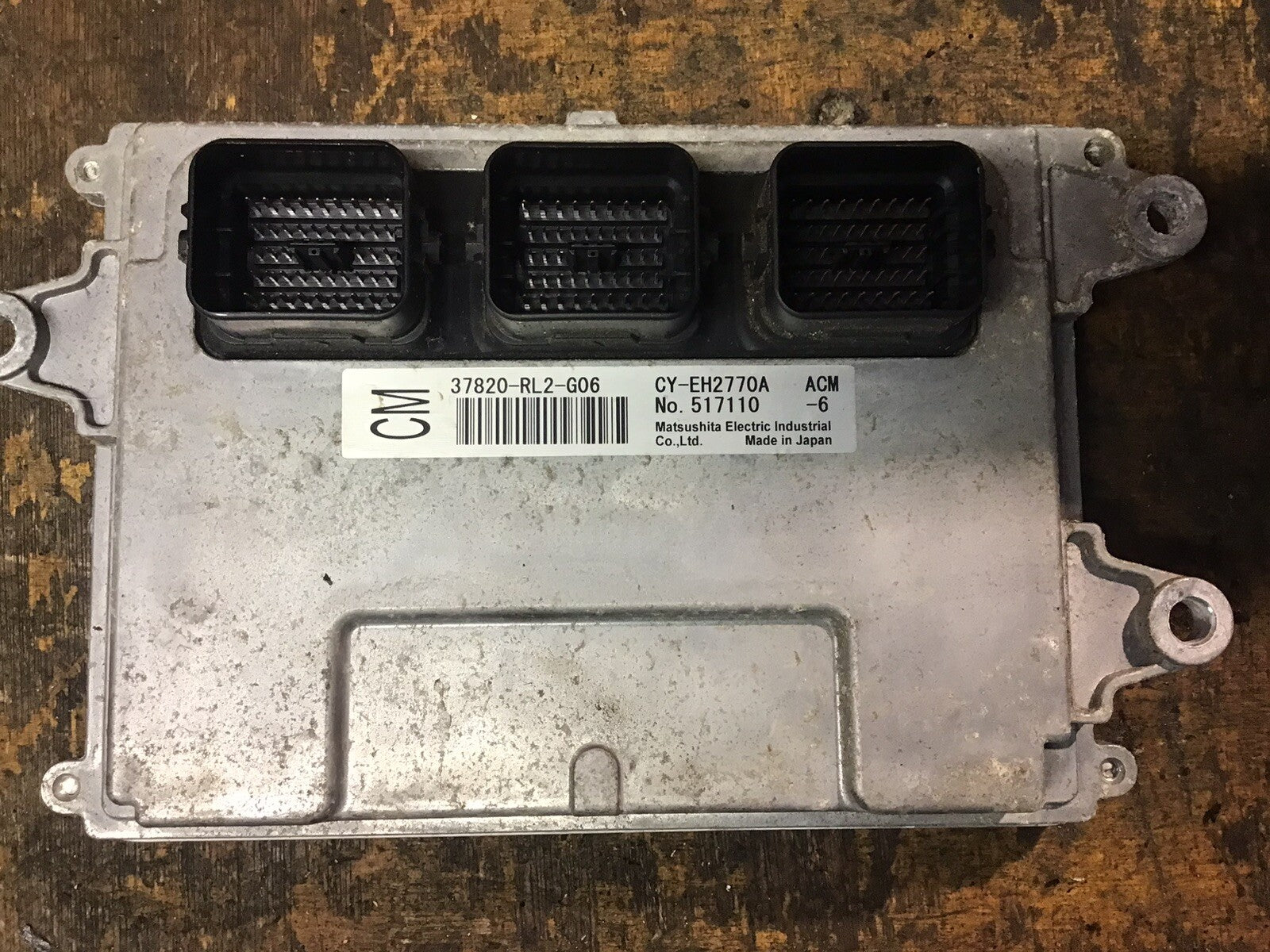 HONDA ACCORD MK8 2.0 PETROL ENGINE CONTROL UNIT ECU 37820-RL2-G06 2009-2015