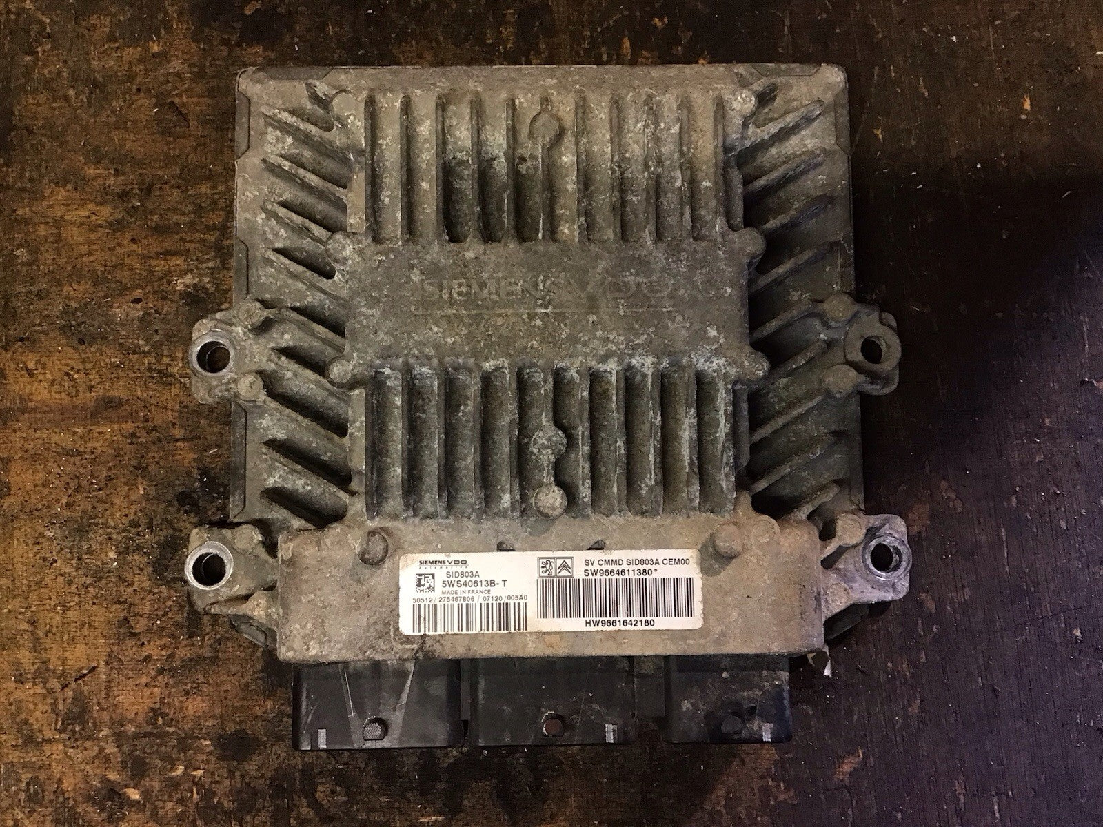 PEUGEOT EXPERT CITROEN 2.0 HDI ENGINE CONTROL UNIT ECU 9664611380