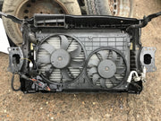 VOLKSWAGEN GOLF MK6 1.4 TSI SLAM PANEL RADIATOR CRASH BAR FAN COWLING 2009-2012