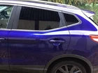 NISSAN QASHQAI J11 PASSENGER SIDE REAR DOOR INK BLUE METALLIC BRN 2014-2020