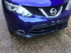 NISSAN QASHQAI J11E FRONT BUMPER INK BLUE METALLIC PAINT CODE RBN 2013-2017