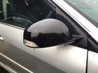 RENAULT LAGUNA MK3 DRIVERS SIDE DOOR MIRROR BLACK 2007-2015