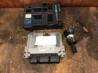 PEUGEOT 308 1.6 PETROL ECU KIT 9664738680 BOSCH  0261201505 5FW  2007-2012