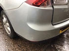 RENAULT LAGUNA MK3 REAR BUMPER SILVER METALLIC SALOON 4 DOOR 2007-2015