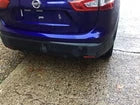 NISSAN QASHQAI J11E REAR BUMPER INK BLUE METALLIC PAINT CODE RBN 2013-2017