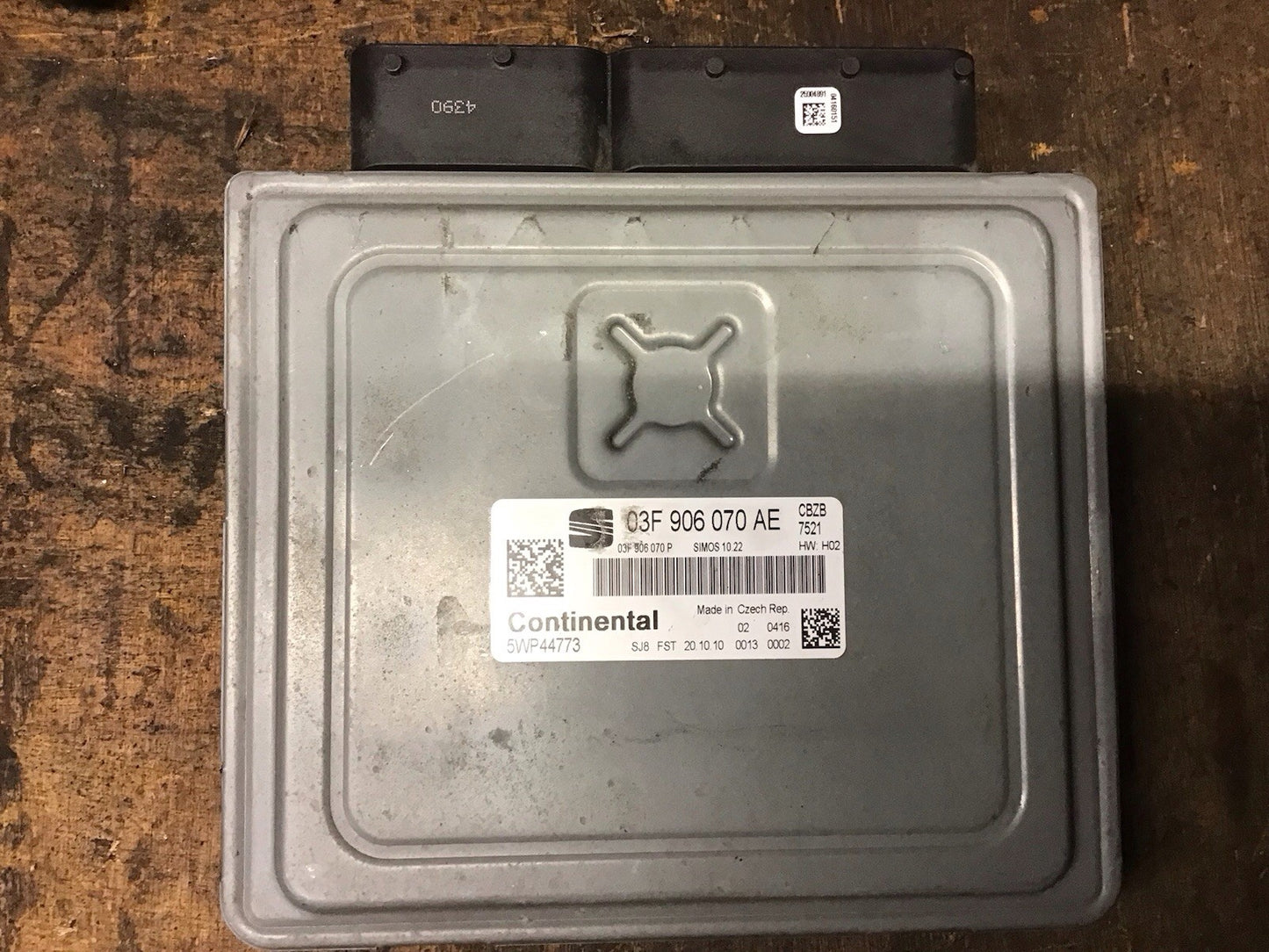 SEAT IBIZA 6J 1.2 PETROL AUTOMATC ECU KIT 03F906070AE 5WP44773 2009-2014