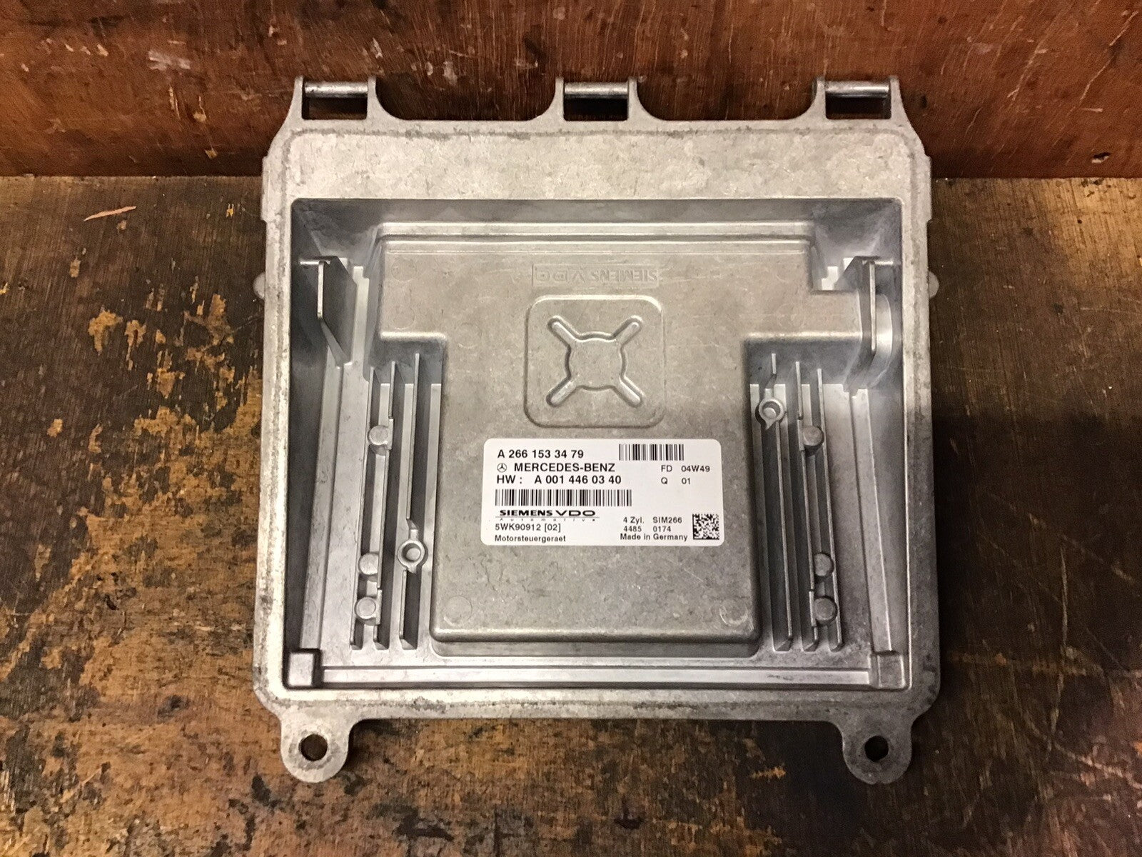 MERCEDES A CLASS W169 1.5 PETROL ENGINE CONTROL UNIT ECU A2661533479 2005-2012
