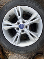 FORD FOCUS MK3 ALLOY WHEEL 16" CM5C-1007-AXA TYRE 215X55X16 2011-2018