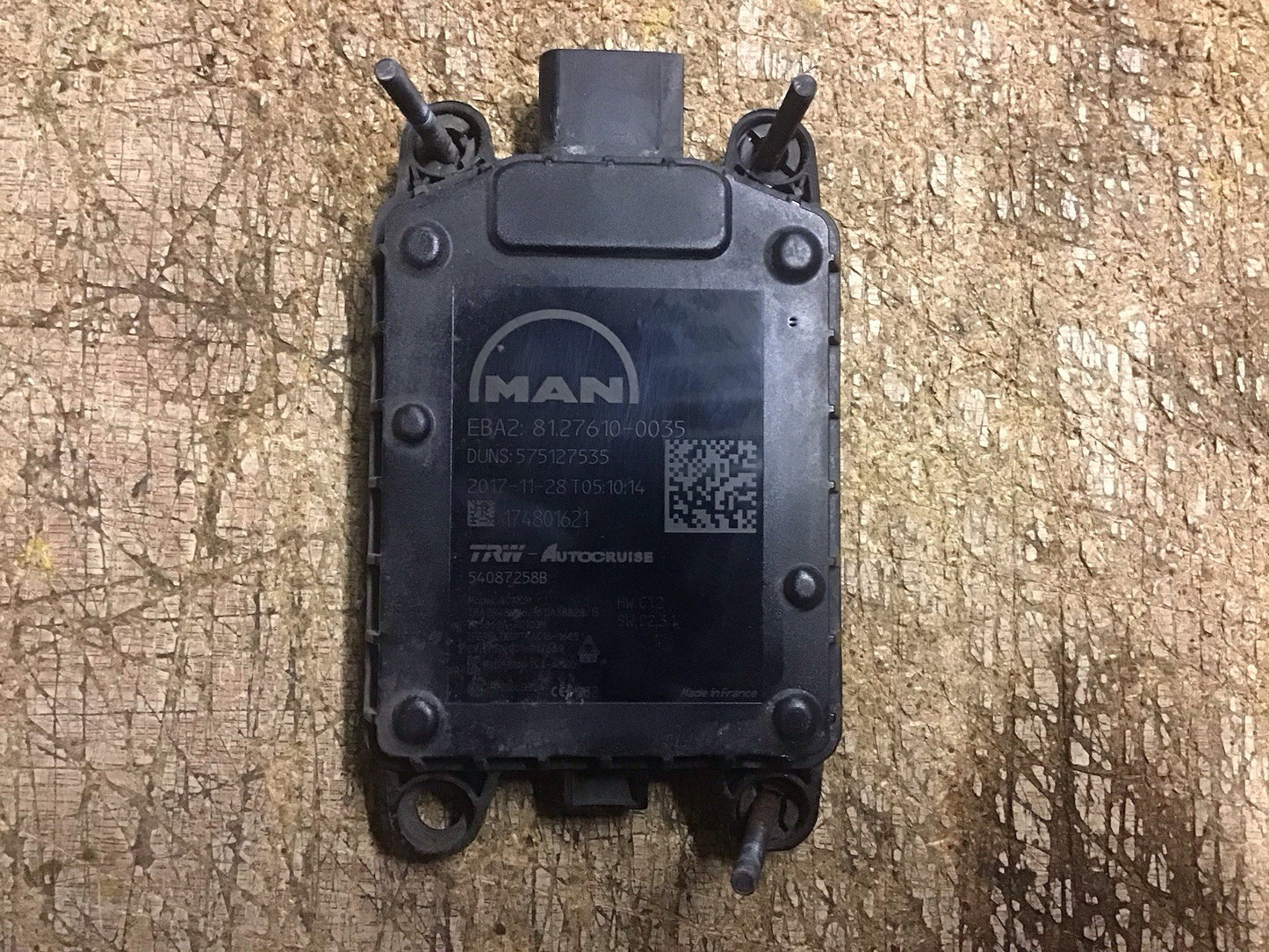 MAN TGX TGS DISTANCE SENSOR UNIT 81.27610-0035 81276100035 2015-2020