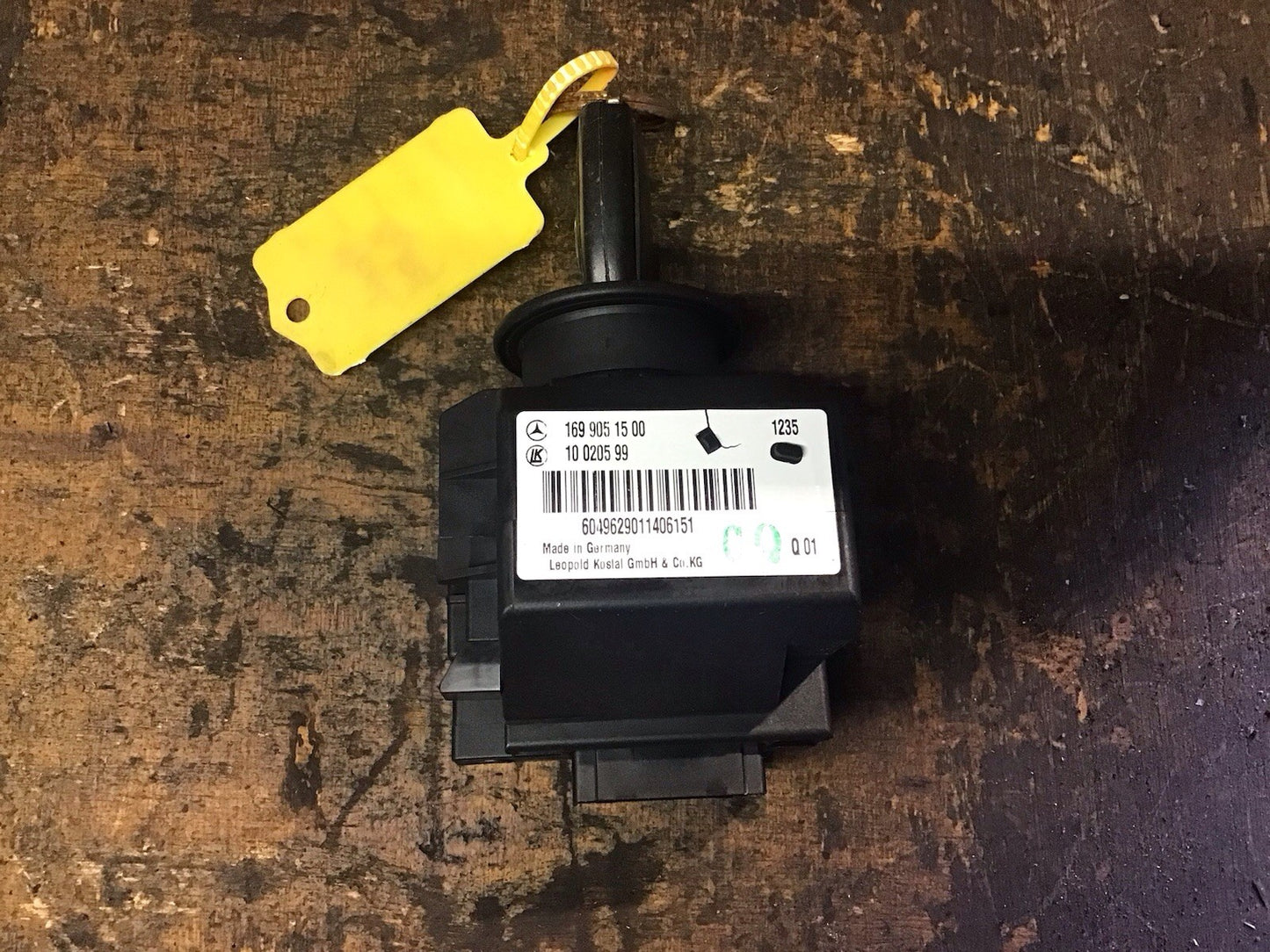 MERCEDES W169 IGNITION BARREL LOCK AND KEY 1699051500 2005-2012