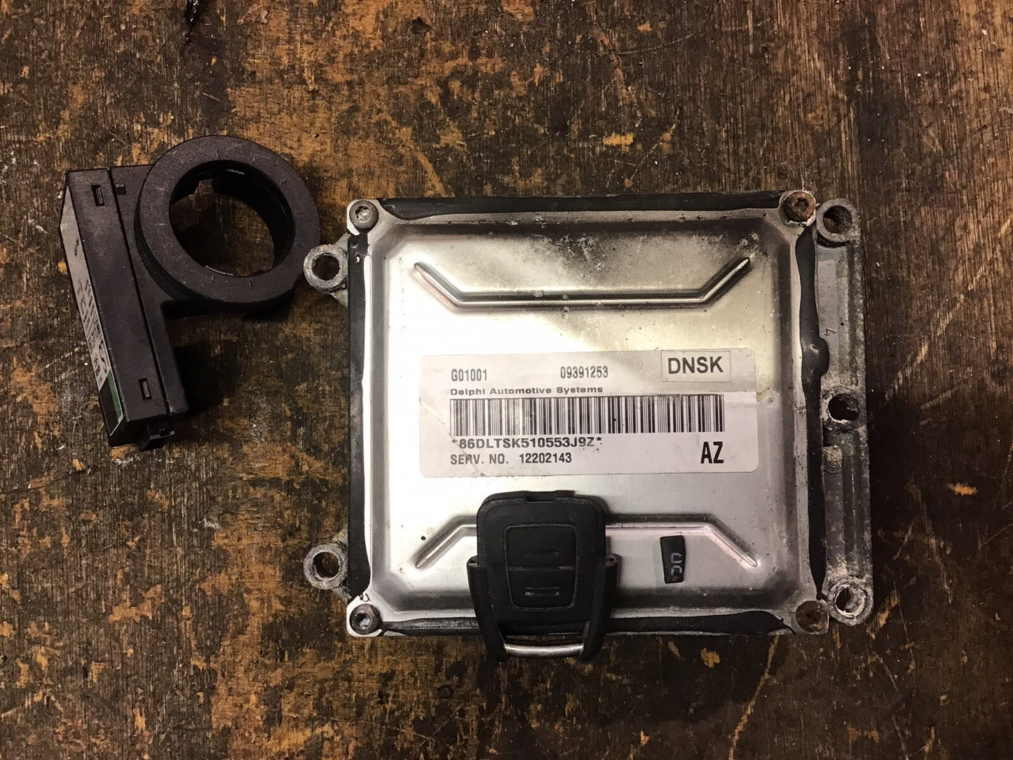 VAUXHALL VECTRA B 2.2 PETROL ENGINE ECU KIT 09391253 DNSK Z22XE 1998-2002