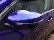 NISSAN QASHQAI J11E PASSENGERS SIDE DOOR MIRROR INK BLUE METALLIC BRN 2014-2020