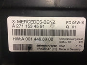MERCEDES C180 COMPRESSOR ECU KIT A2711534591 W203 SIEMENS 5WK90547 2005-2009
