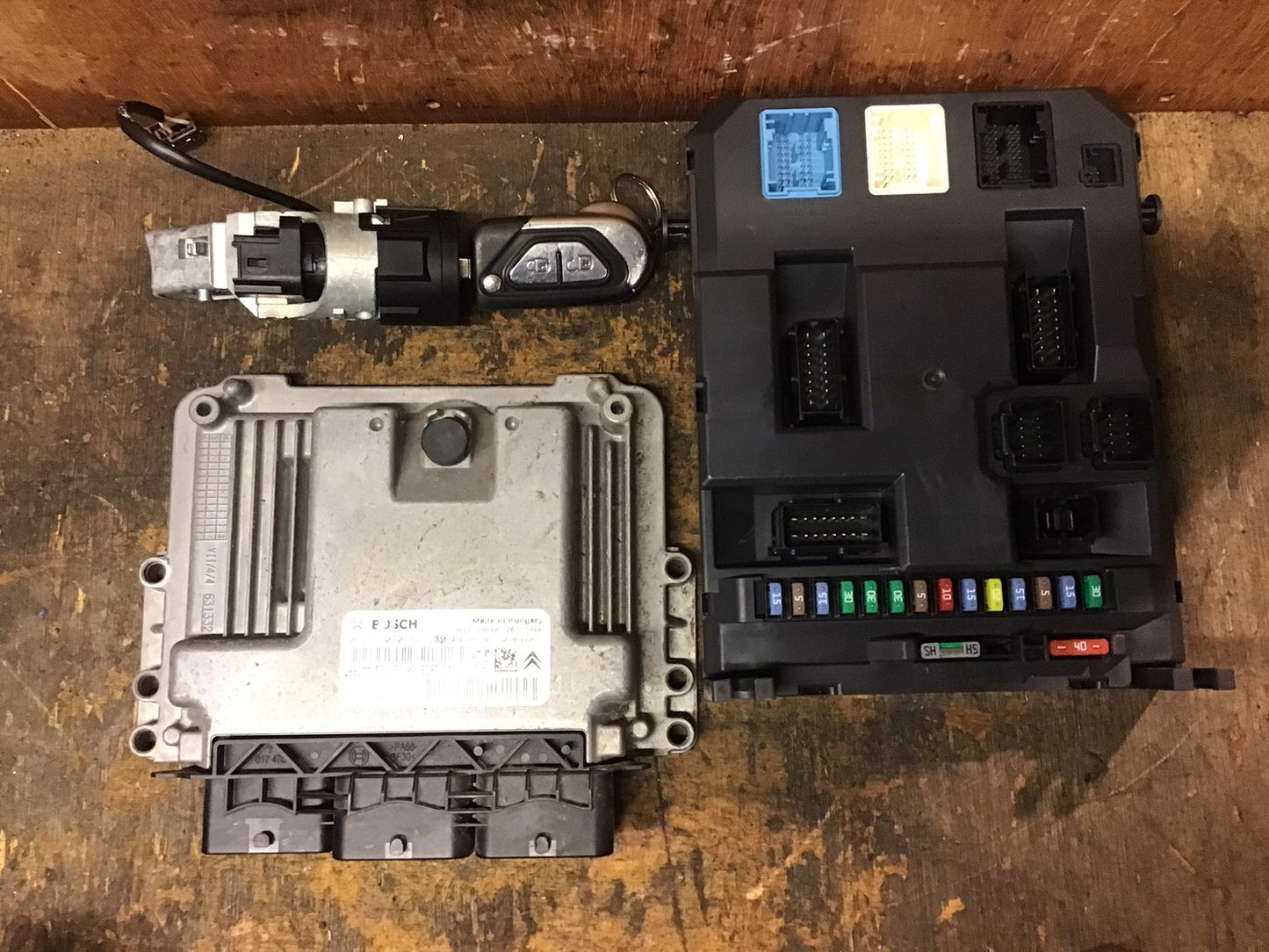 CITROEN DS3 1.6 HDI ECU KIT 9807885980 BOSCH 0281030436 9HP 2010-2015