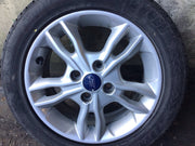 FORD FIESTA MK7 ALLOY WHEEL 15" TYRE 195X55X15 E1BJ-1007-AA 2013-2017