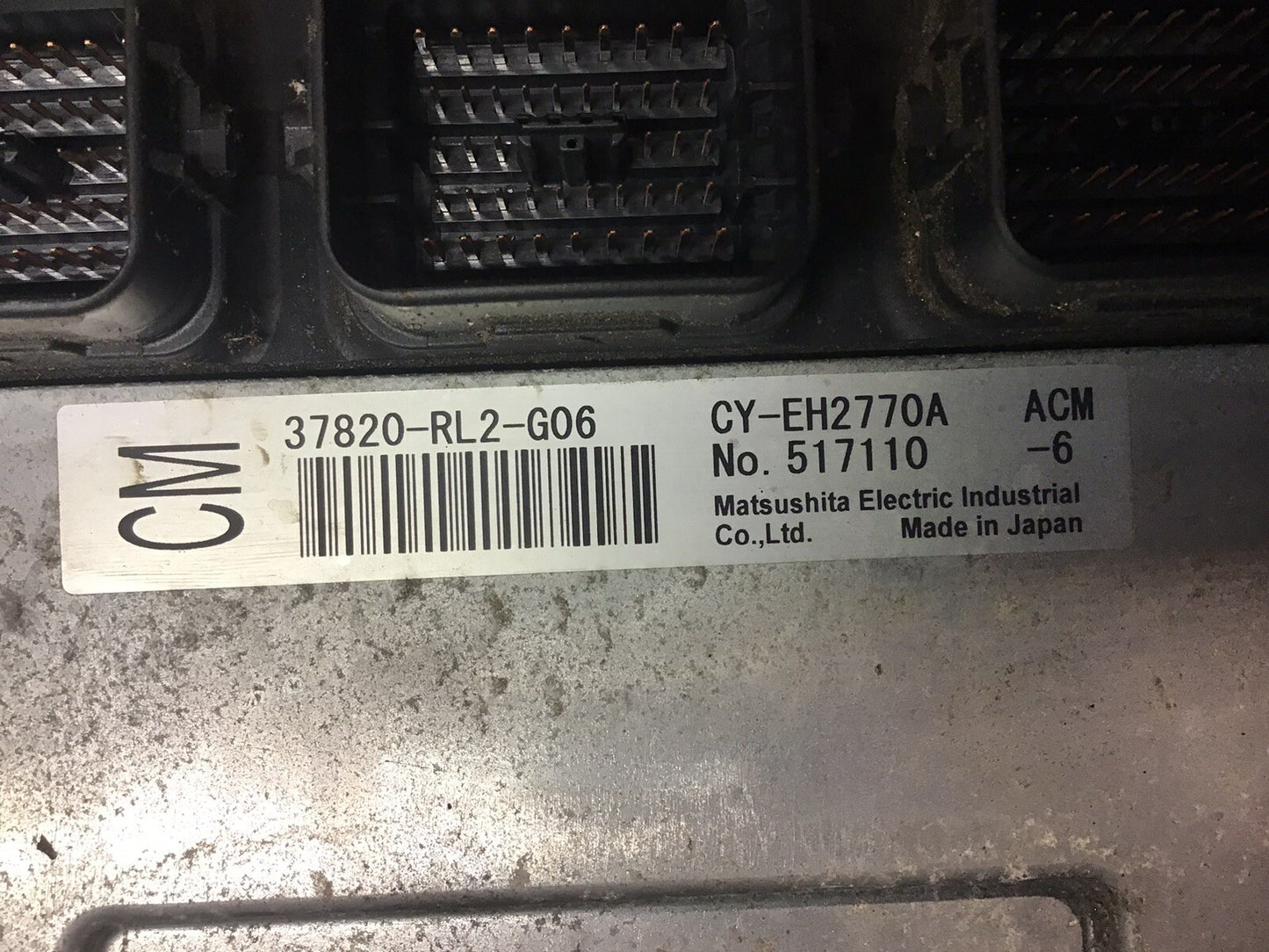 HONDA ACCORD MK8 2.0 PETROL ENGINE CONTROL UNIT ECU 37820-RL2-G06 2009-2015