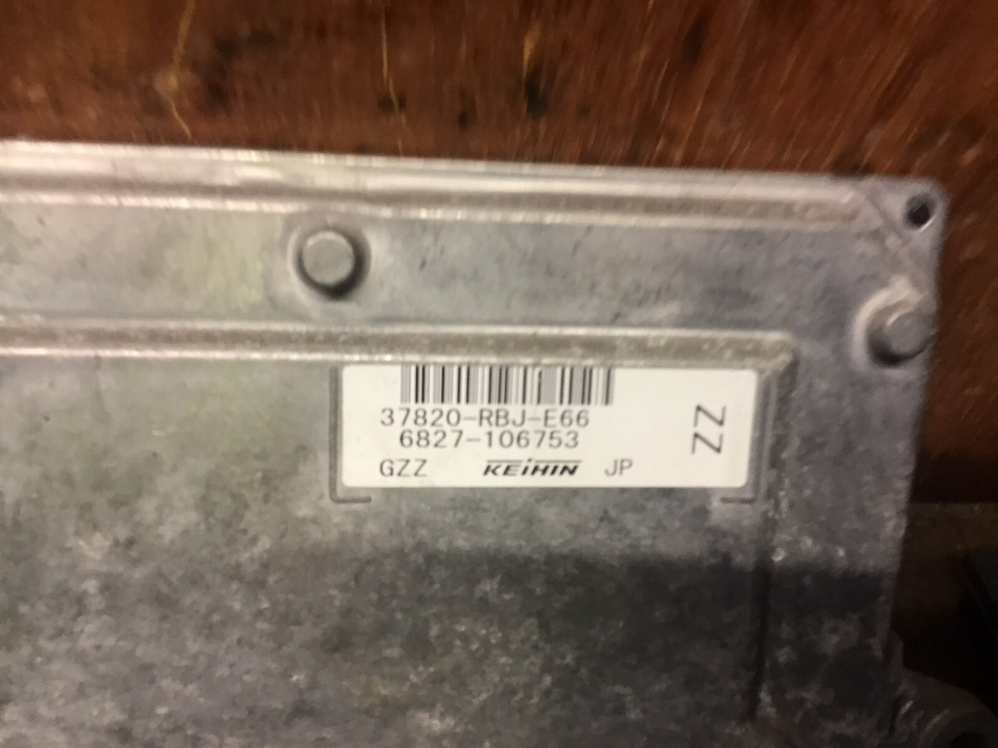 HONDA INSIGHT 1.3 HYBRID PETROL ENGINE ECU 37820-RBJ-E66 6827-106753 2005-2010