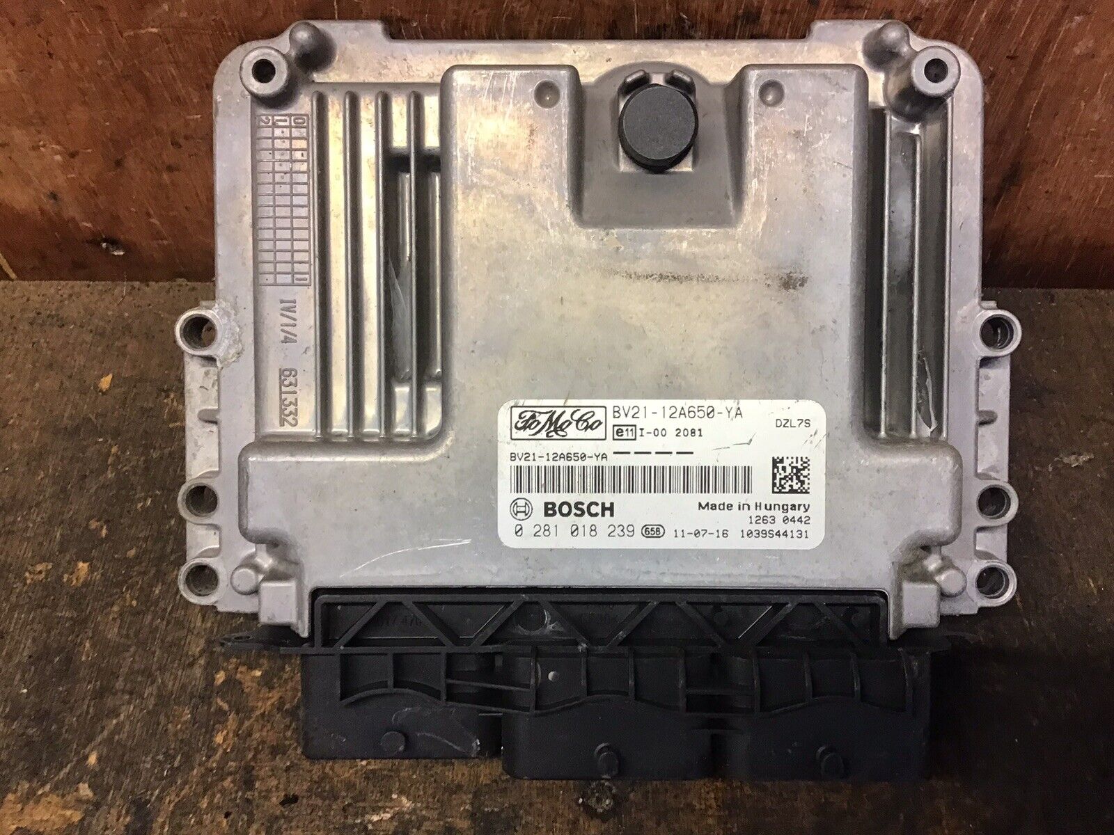 FORD FIESTA MK7 1.4 DIESEL ENGINE ECU BV21-12A650-YA F6JD/KVJA 2008-2012