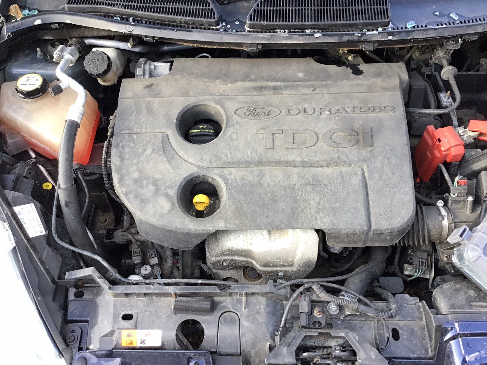 FORD FIESTA MK7 1.4 DIESEL ENGINE  F6JD/KVJA COMPLETE 2009-2012