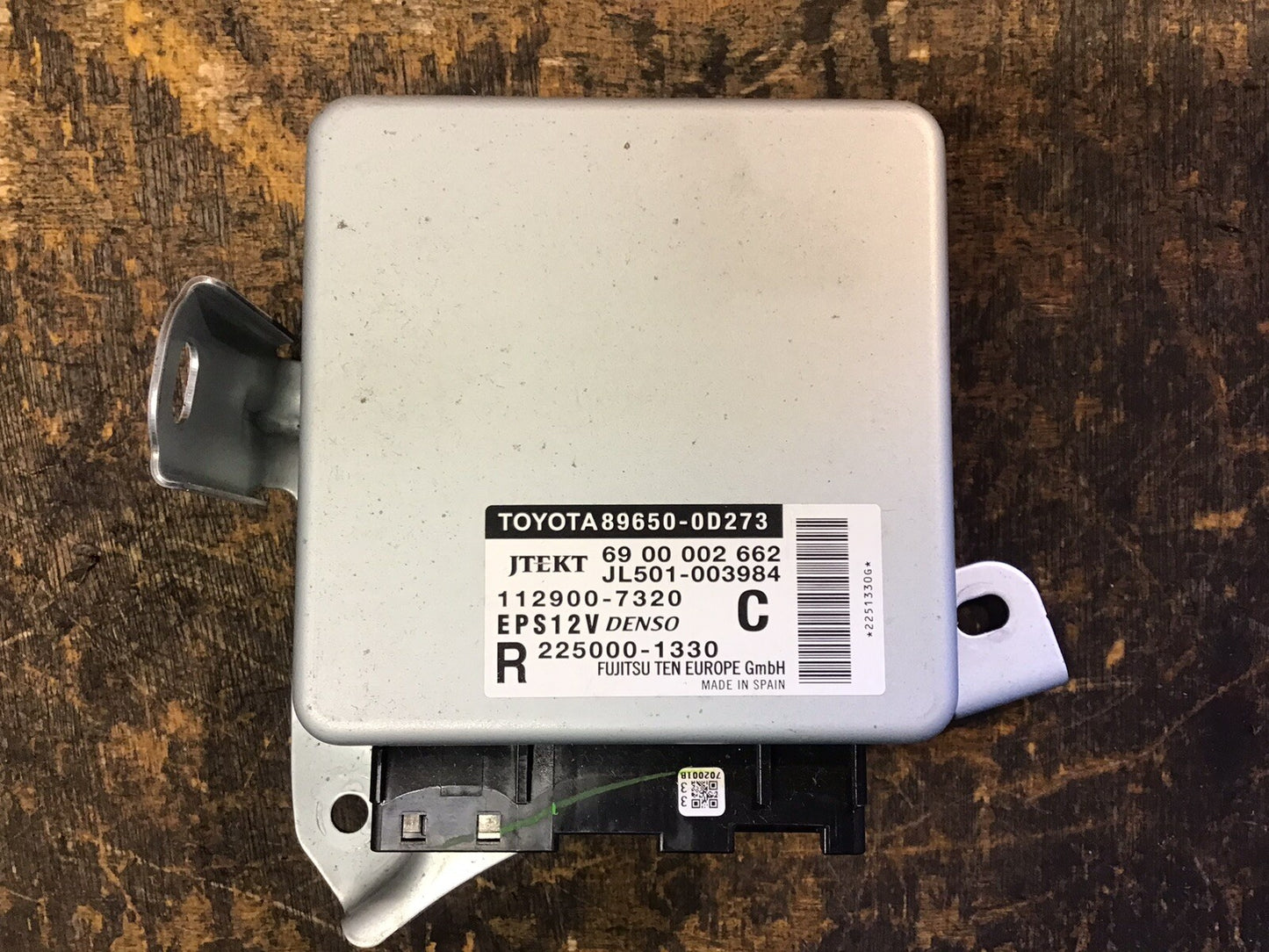 TOYOTA YARIS MK3 POWER STEERING ECU MODULE 89650-0D273 2012-2017