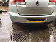 RENAULT LAGUNA MK3 REAR BUMPER SILVER METALLIC SALOON 4 DOOR 2007-2015